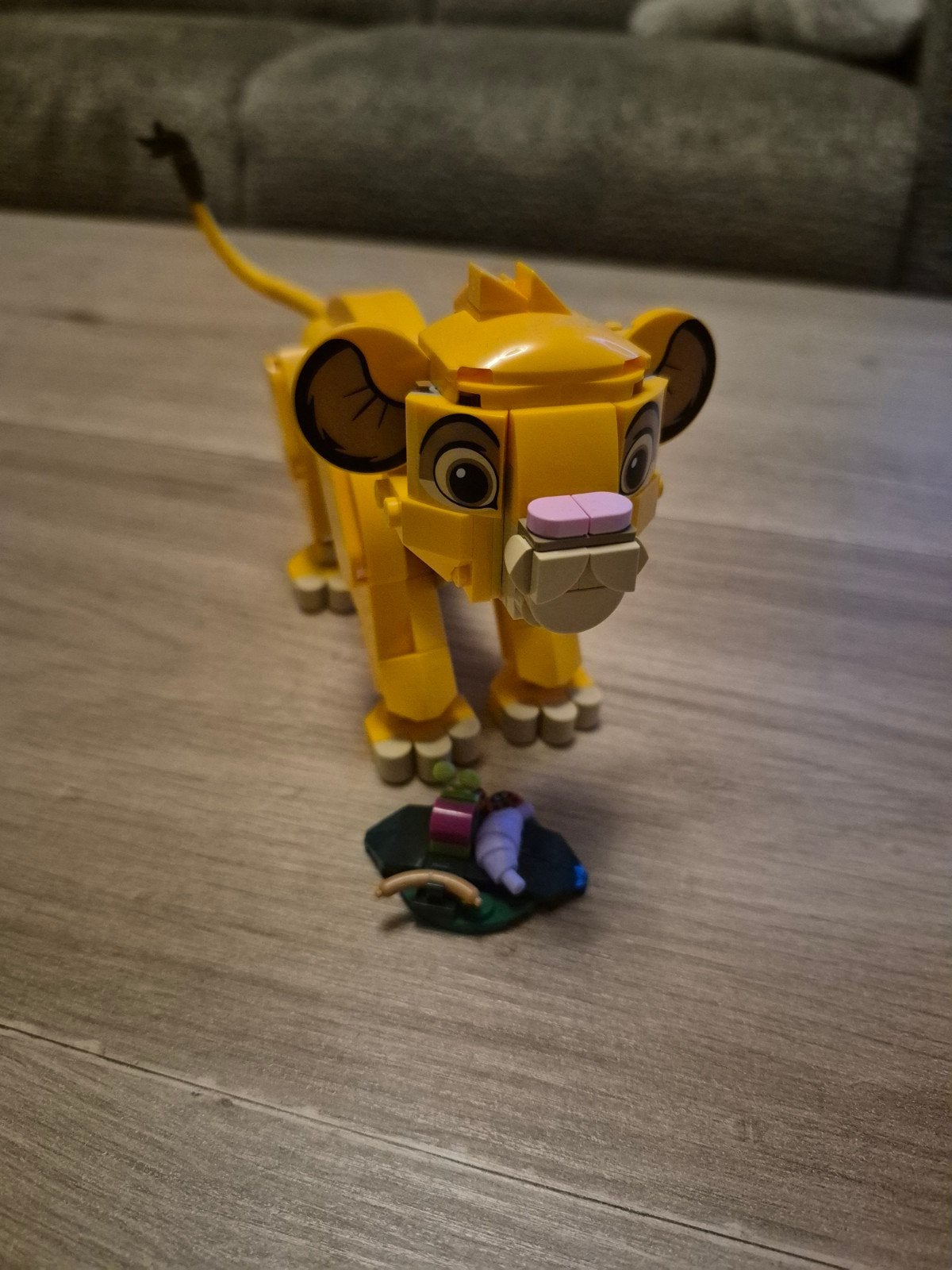 Simba lego, Gebruikt, Lego, Ophalen of Verzenden, Disney