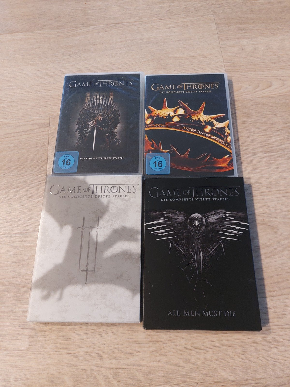 Game of Thrones DVD Seizoen 1-4 (Engelse ondertiteling), Vanaf 16 jaar, Science Fiction en Fantasy, Ophalen of Verzenden, Gebruikt