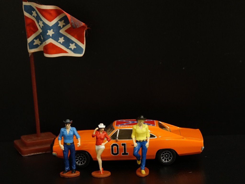 Norev 1:43 Dodge Charger General Lee, Auto, Onbekend, Norev, Ophalen of Verzenden