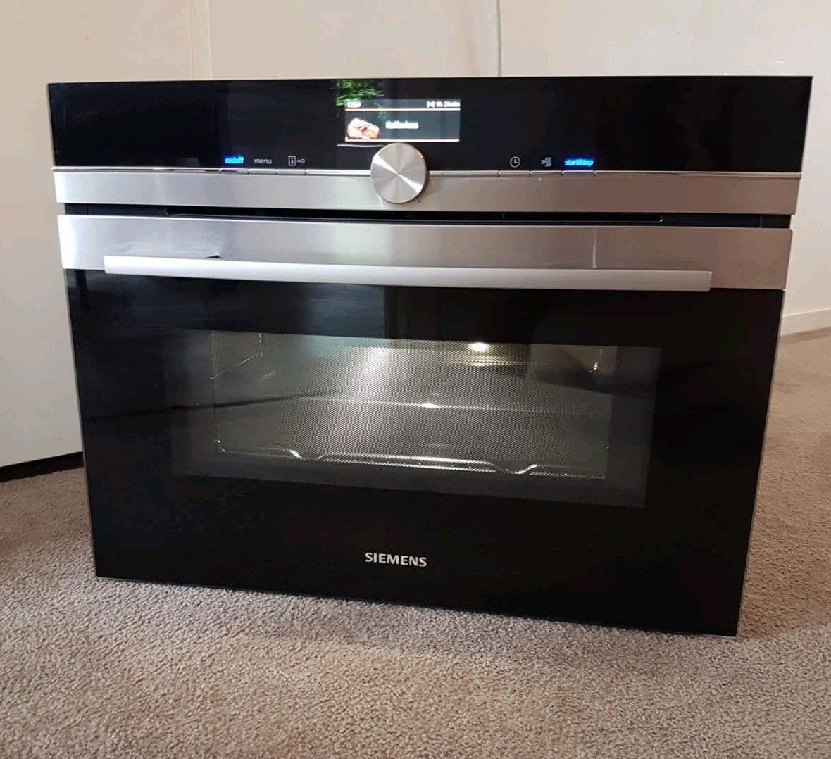 Siemens combi oven/magnetron met Wifi+ zelfreiniging!!, Ophalen, 45 tot 50 cm, Siemens, Inbouw