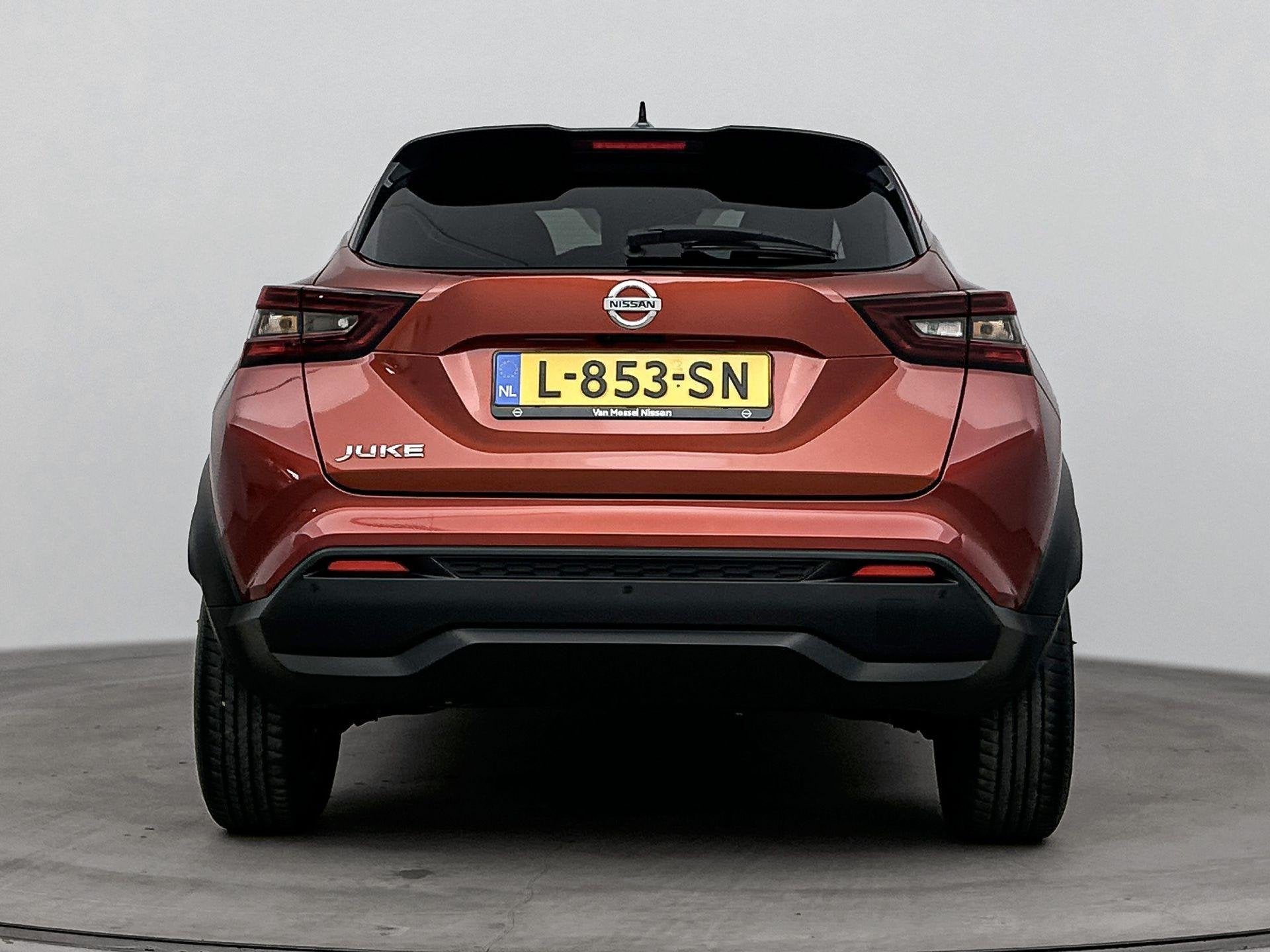 Nissan Juke 1.0 DIG-T N-Connecta 114PK | Navigatie via Telef, Auto's, Voorwielaandrijving, Stof, Euro 6, Origineel Nederlands