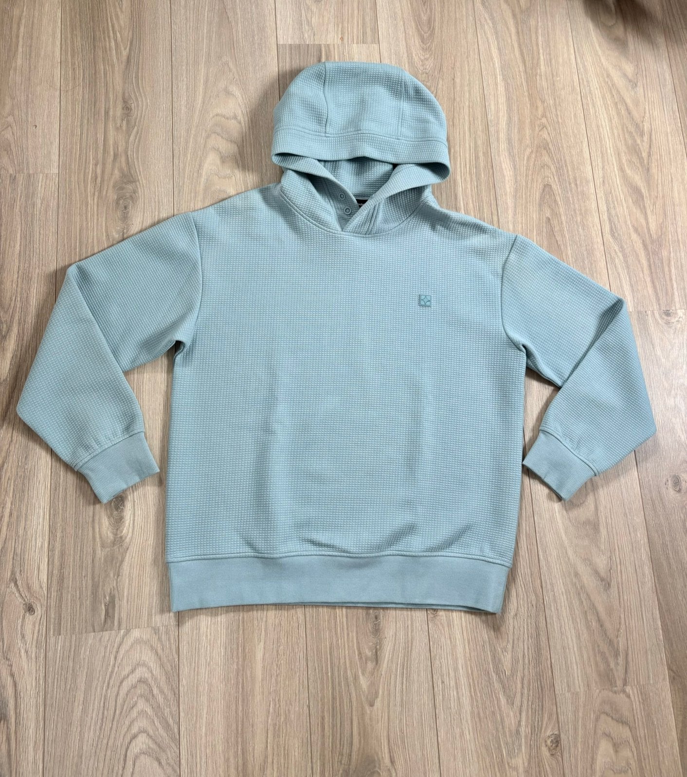 Lichtblauwe Jacquard hoodie - Shoeby - maat M, Ophalen of Verzenden, Nieuw, Maat 48/50 (M), Blauw