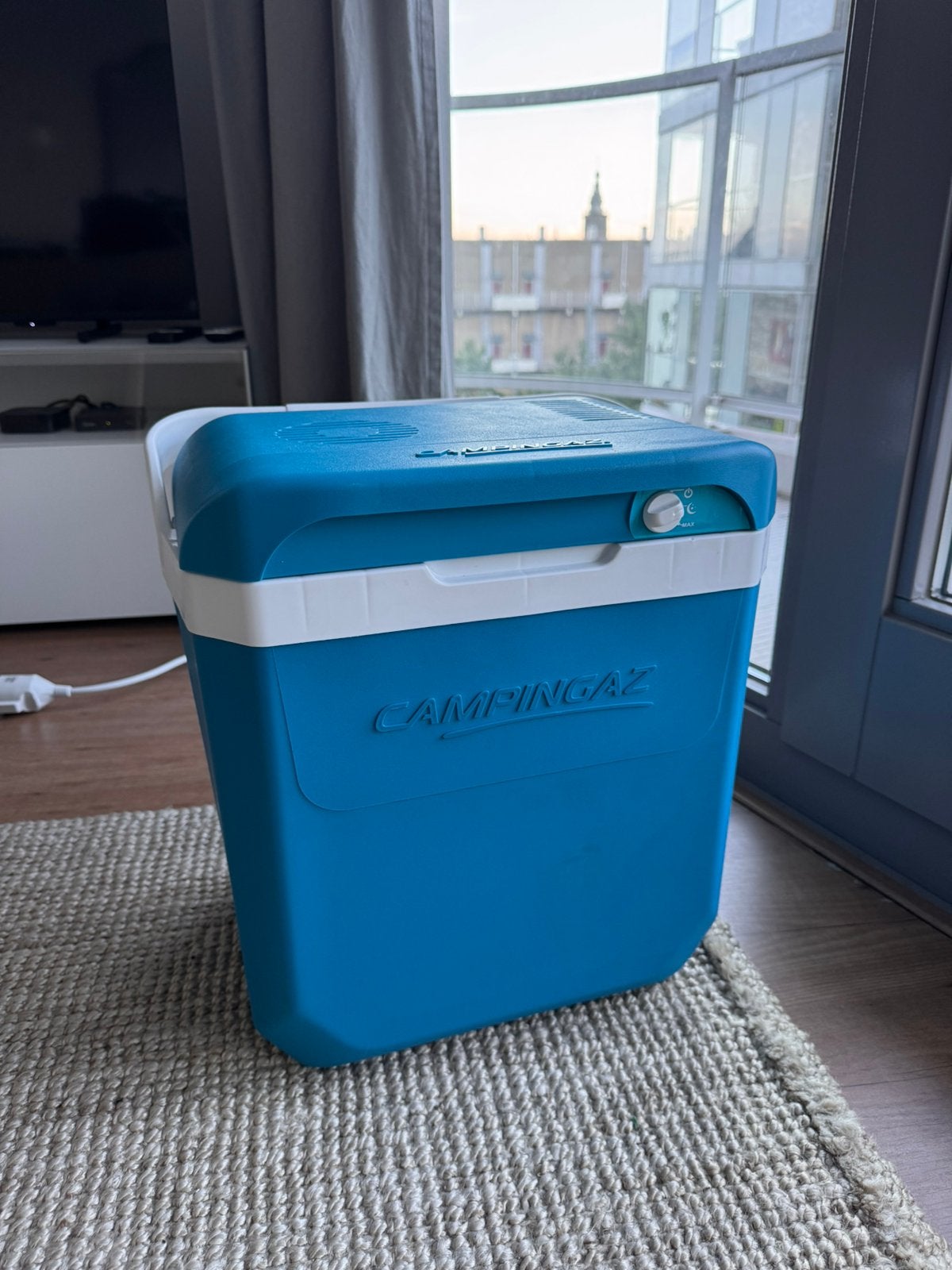 Campingaz Decathlon elektrische koelbox 25L, Ophalen of Verzenden, Zo goed als nieuw, Koelbox, Elektrisch