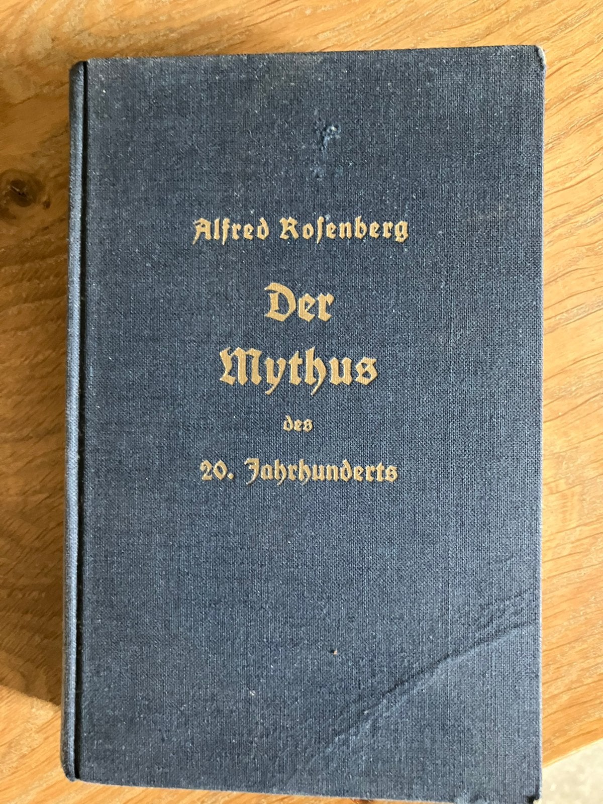Der mythus des 20. Jahrhonderd, Ophalen