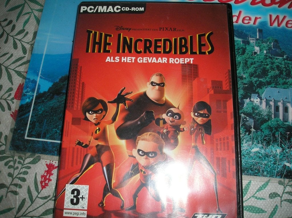CD ROM - The Incredibles - Als het gevaar roept, Spelcomputers en Games, Games | Pc, Zo goed als nieuw, Avontuur en Actie, 1 speler
