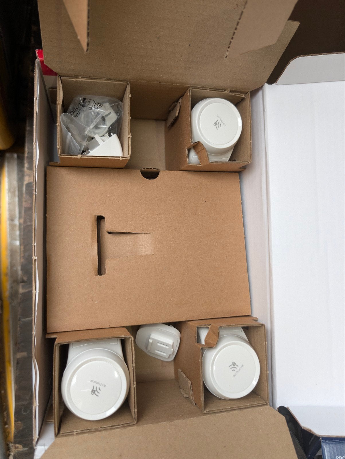 3x Honeywell Home HR93 Radiatorthermostaatknoppen, Thermostaat, Minder dan 30 cm, Nieuw, Minder dan 60 cm