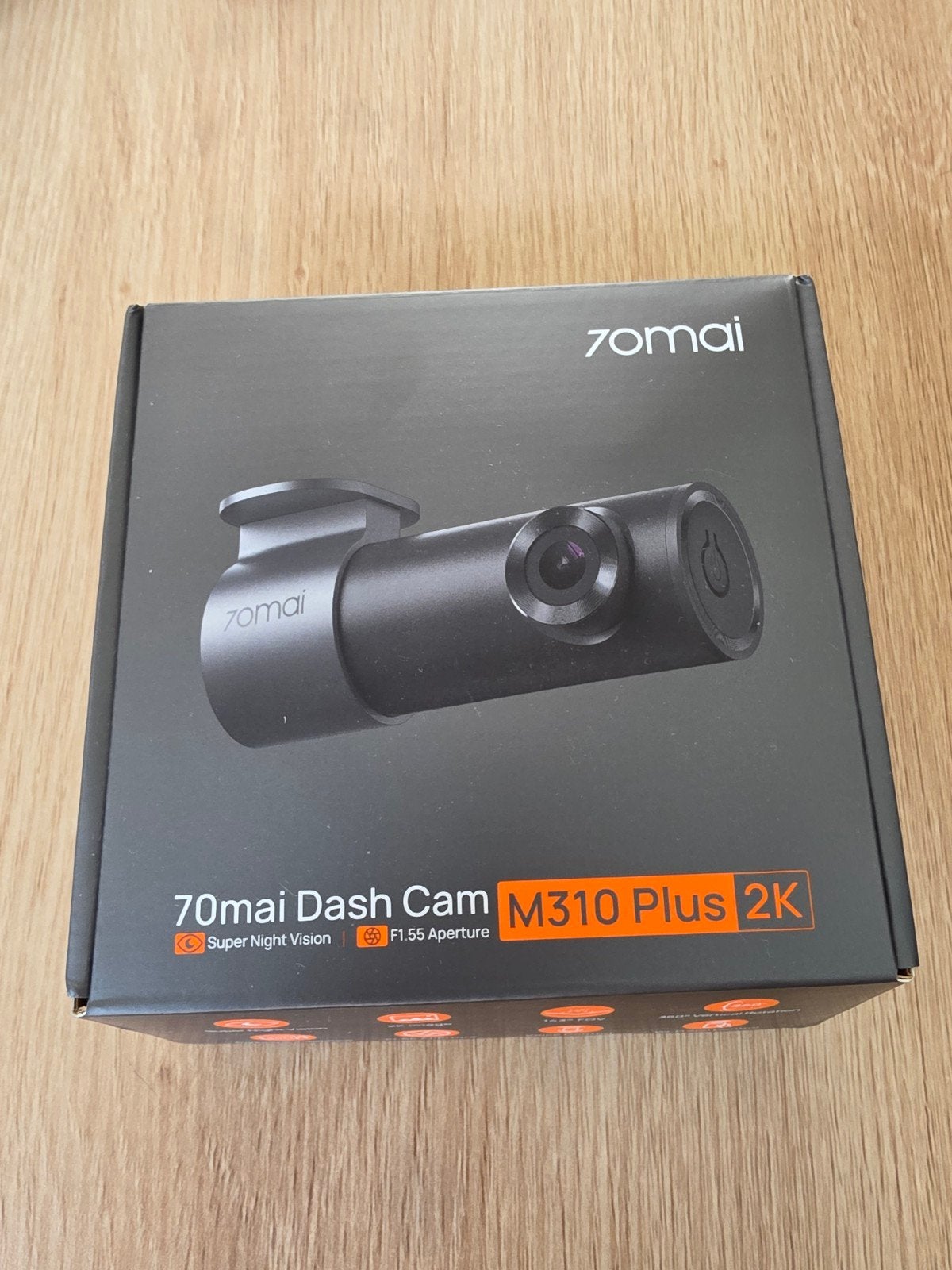 70mai Dashcam M310 Plus 2K - Nieuw in doos, Ophalen of Verzenden, Nieuw