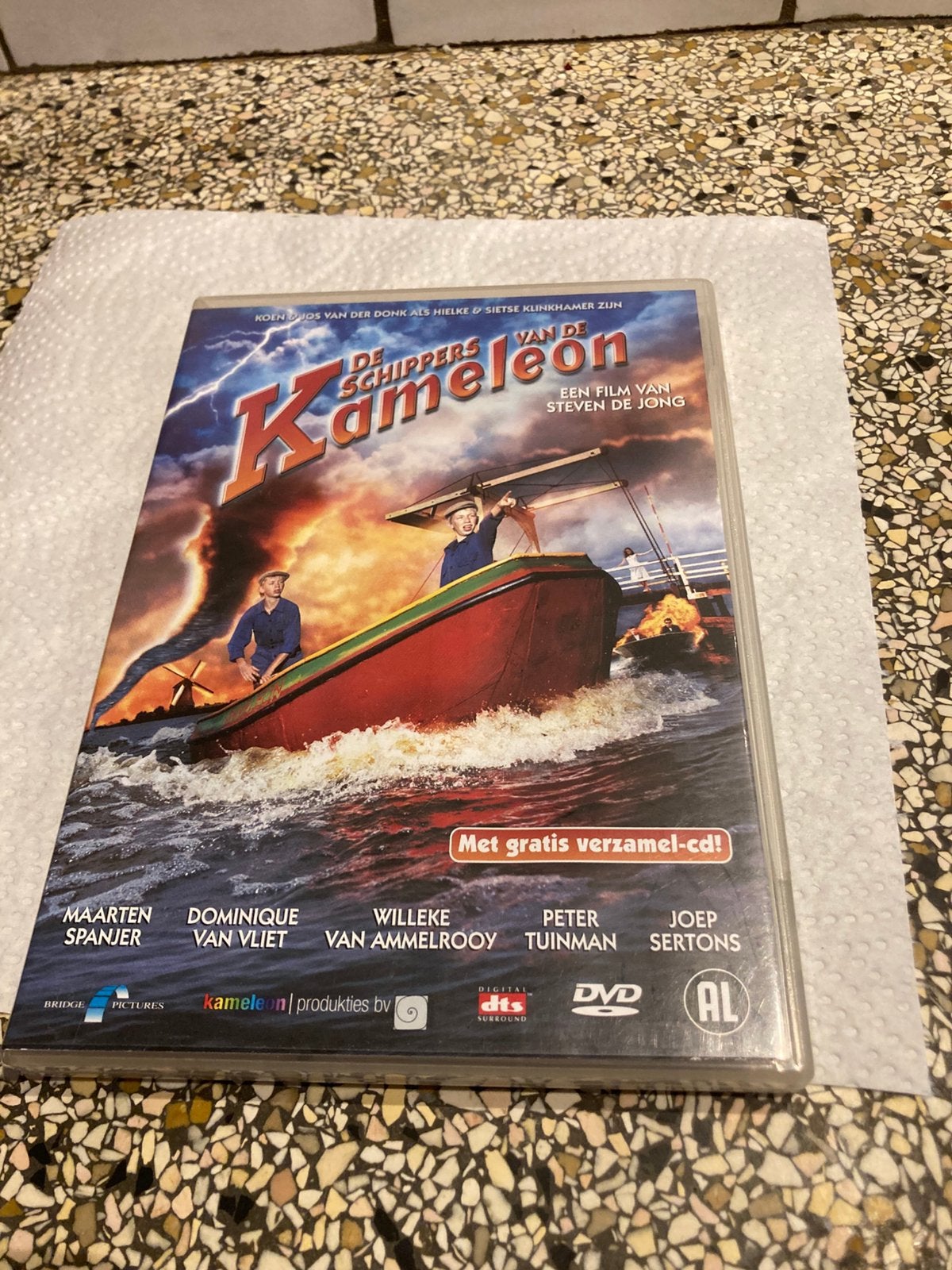 Dvd kameleon, Alle leeftijden, Ophalen of Verzenden, Zo goed als nieuw