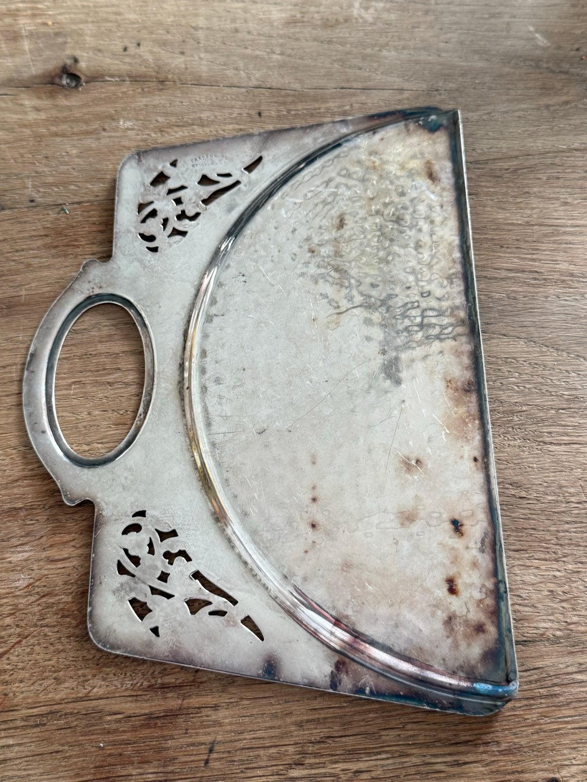 Vintage Farberware Brooklyn NY Verzilverd  kruimelveger, Antiek en Kunst, Ophalen of Verzenden