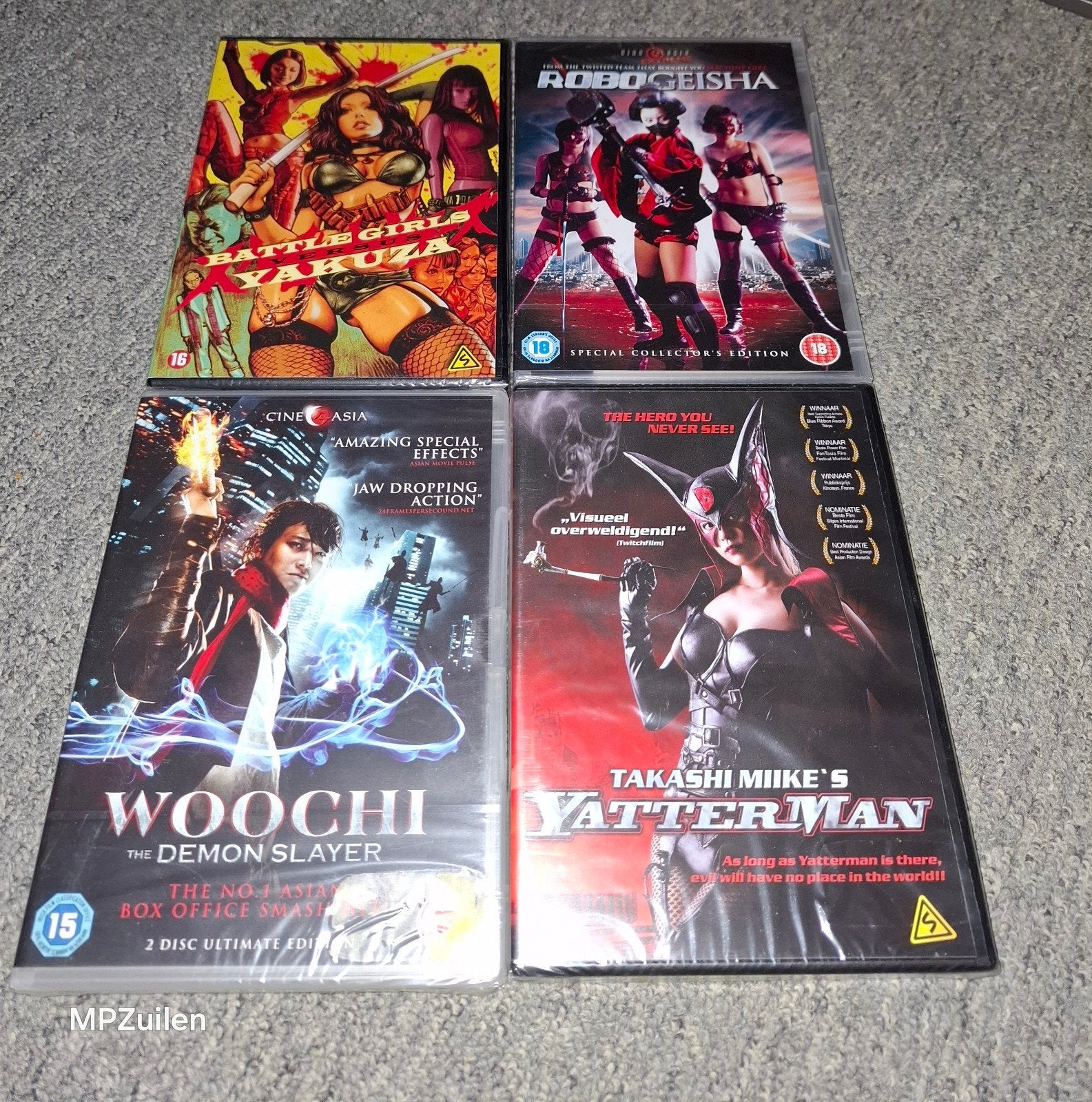 Cinema Asia  .. 4 DVD, Cd's en Dvd's, Vanaf 16 jaar, Ophalen of Verzenden, Nieuw in verpakking, Actie
