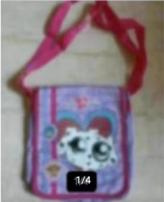 Meisjes schoudertas Littles Petshop lila, Ophalen of Verzenden, Zo goed als nieuw, Overige kleuren, Overige merken