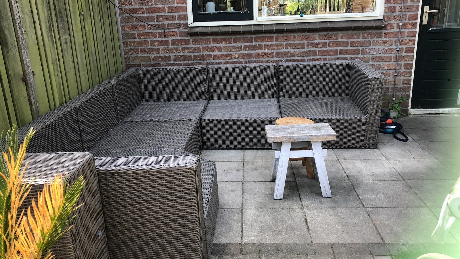 Te koop, Tuin en Terras, Ophalen, 5 zitplaatsen, Kunststof, Gebruikt