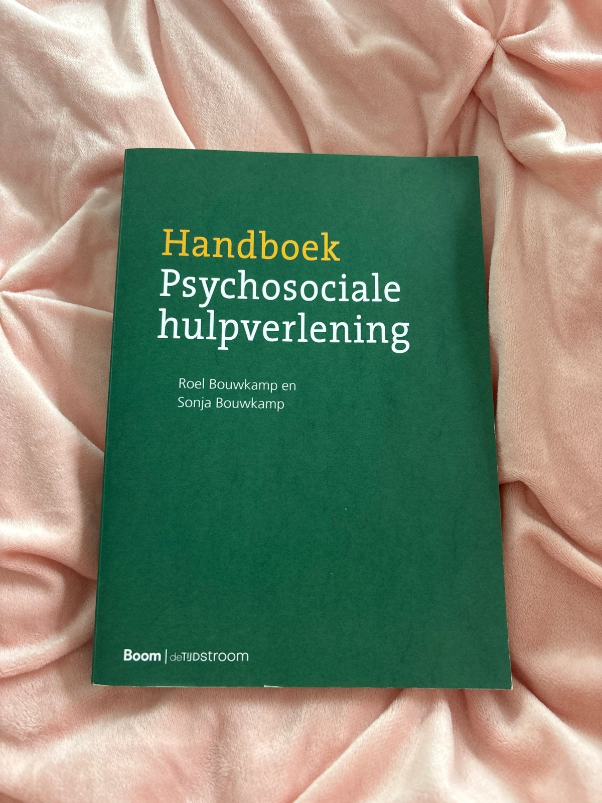 Handboek Psychosociale hulpverlening - Roel & Sonja Bouwkamp, Boeken, Ophalen of Verzenden, Gamma, Zo goed als nieuw, HBO