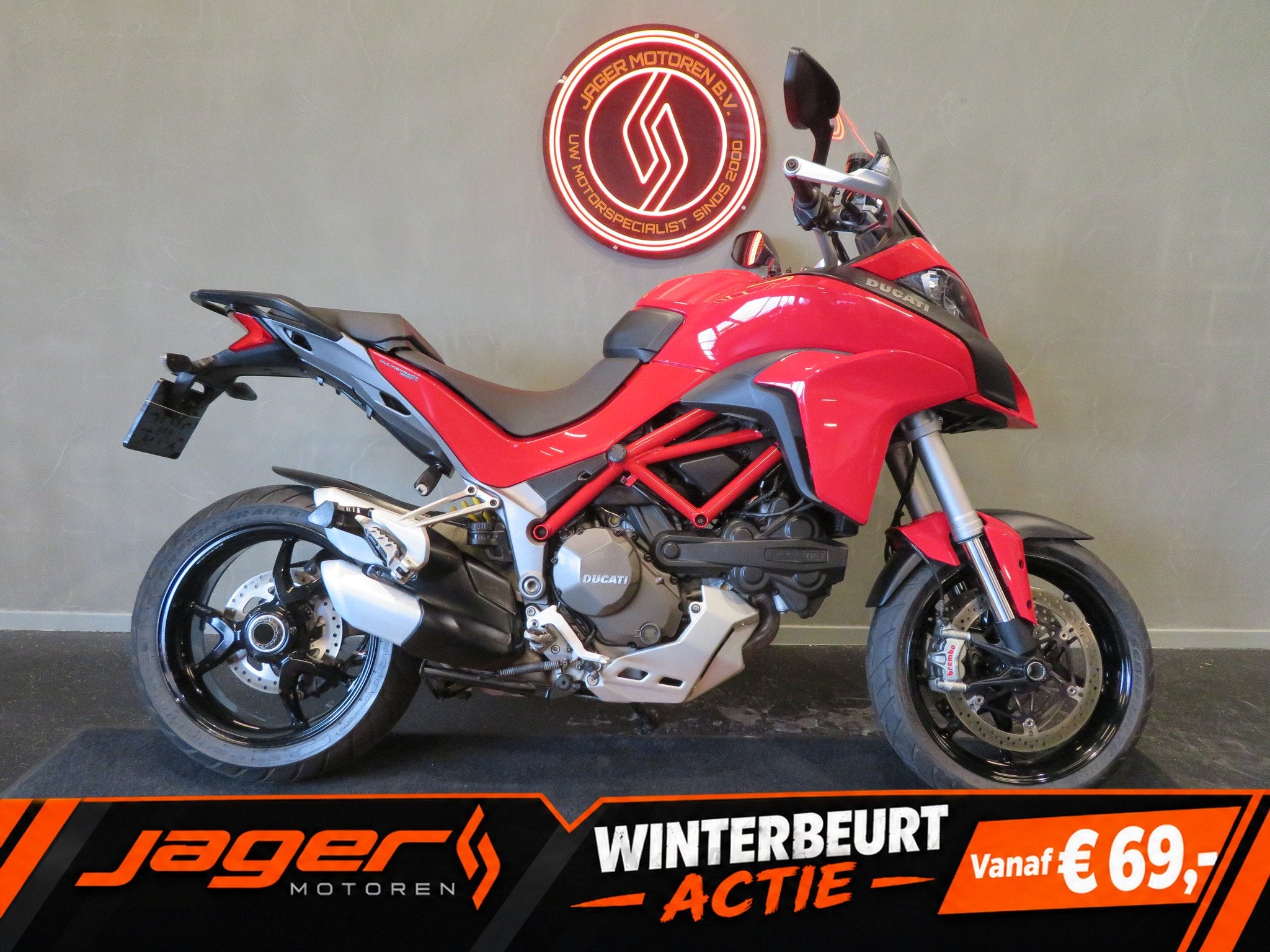 Ducati MULTISTRADA 1200 TOURING SUPERSTRAK (bj 2015), Toermotor, Gebruikt, Bedrijf