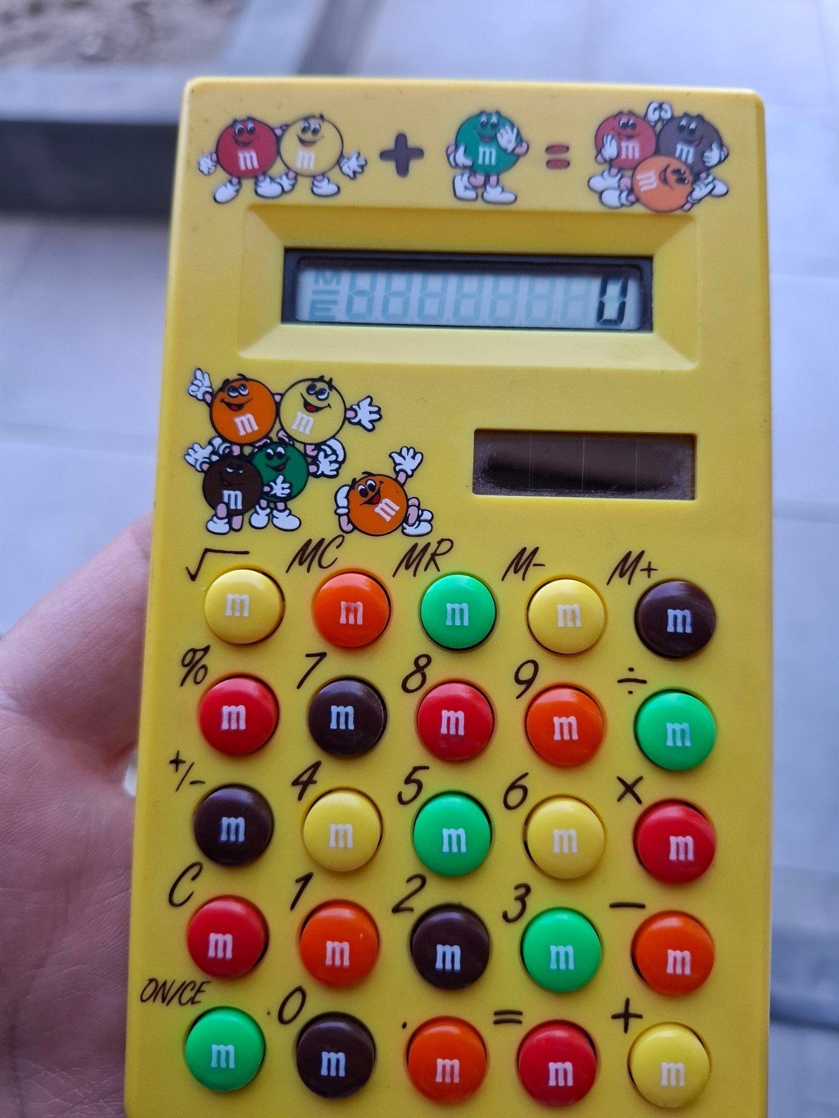 M&M calculator vintage, Diversen, Rekenmachines, Ophalen of Verzenden
