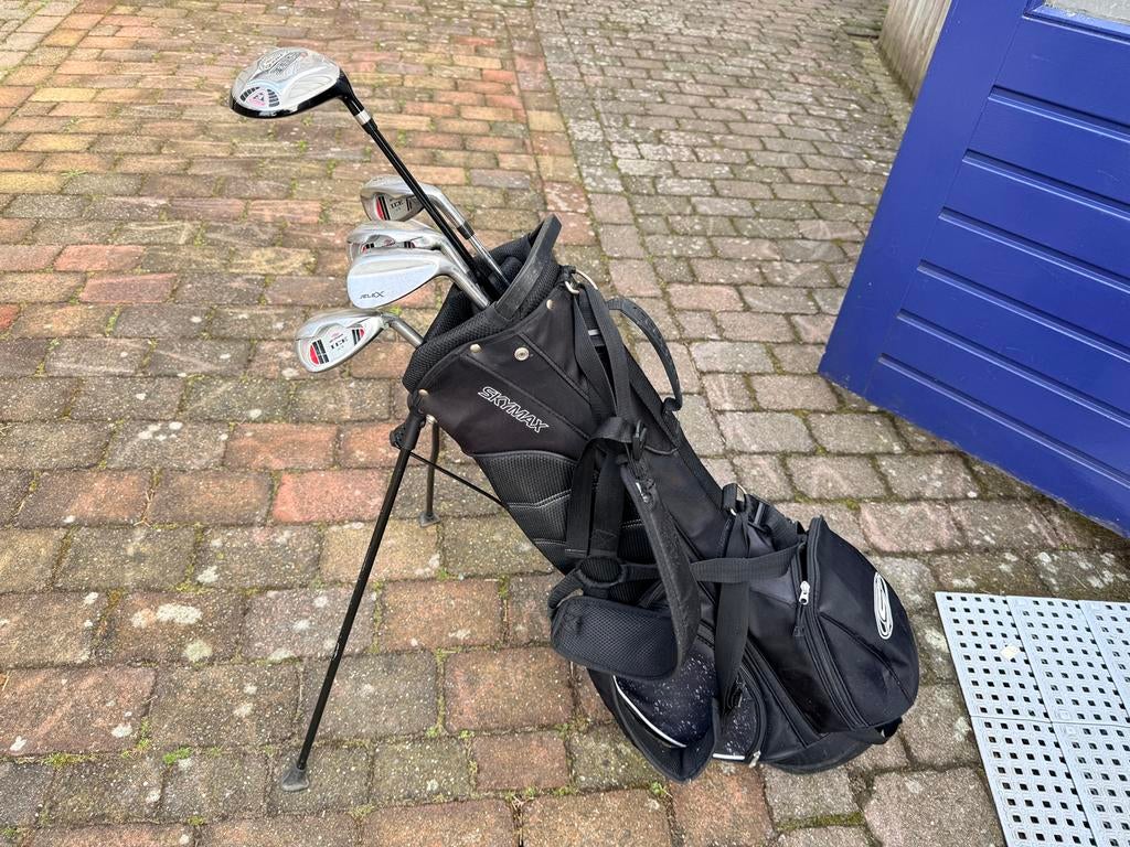 Skymax halve set rechtshandig ex putter, Sport en Fitness, Golf, Ophalen, Zo goed als nieuw, Set, Overige merken