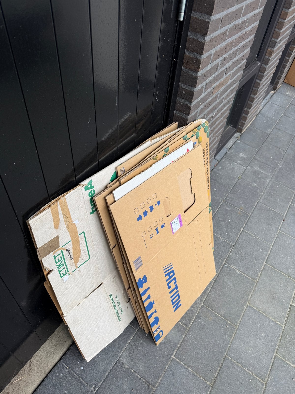 9 gebruikte verhuisdozen gratis af te halen, Doe-het-zelf en Verbouw, Ophalen of Verzenden, Gebruikt, Doos, Opvouwbaar