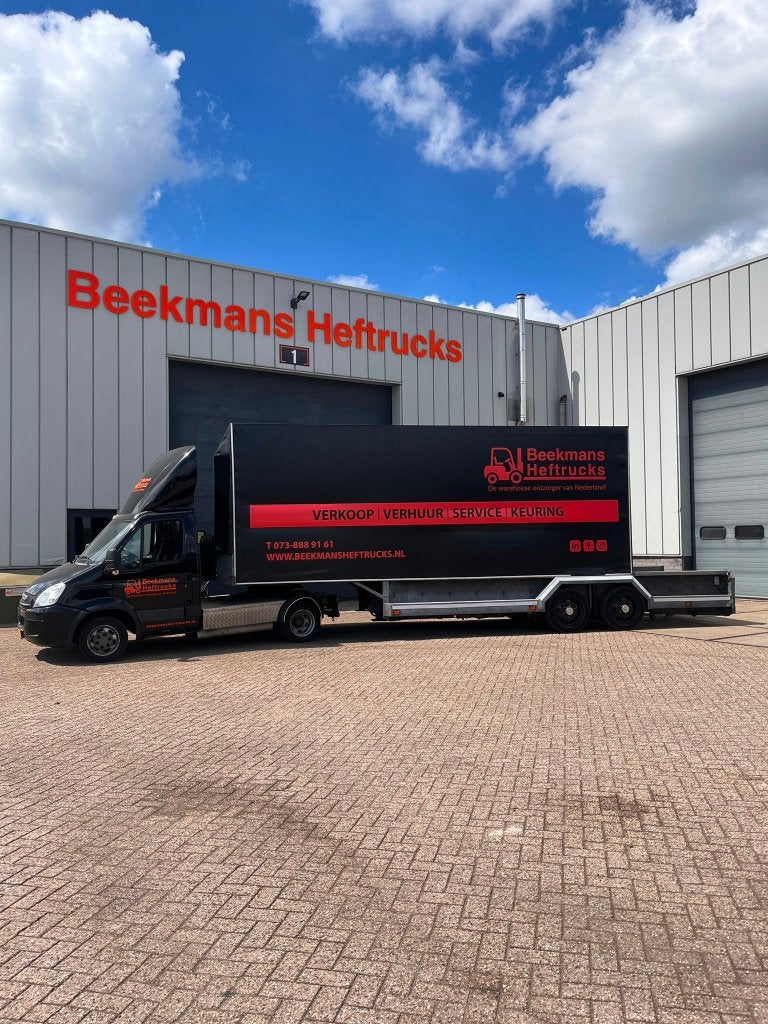 Iveco Daily + Veldhuizen BE-combinatie | Machine transport, Euro 5, Achterwielaandrijving, Iveco, Zwart