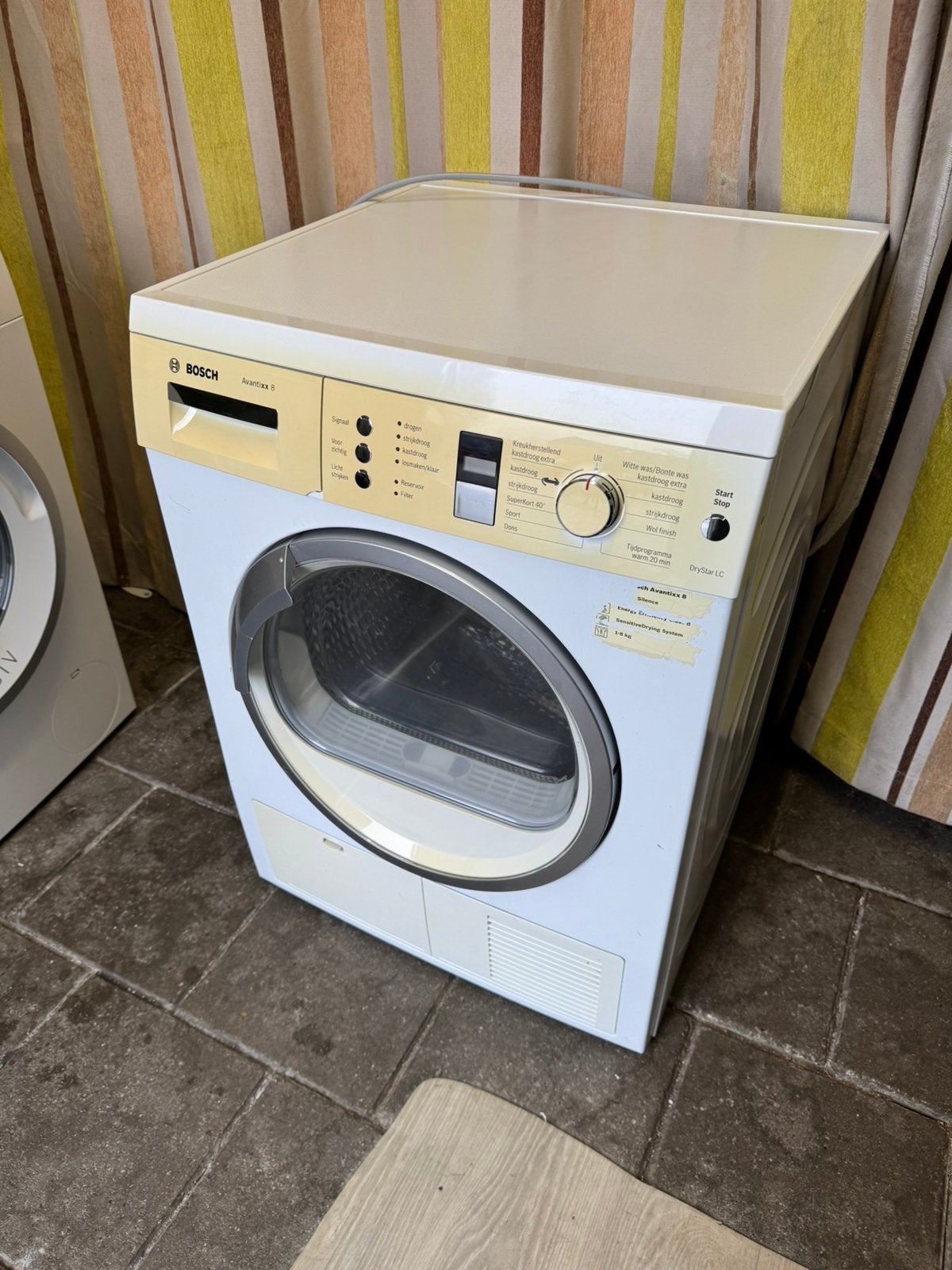 Goede Droger Bosch | 8KG | Werkt Goed | Schoon, Witgoed en Apparatuur, Wasdrogers, Ophalen, 6 tot 8 kg, Gebruikt, Voorlader
