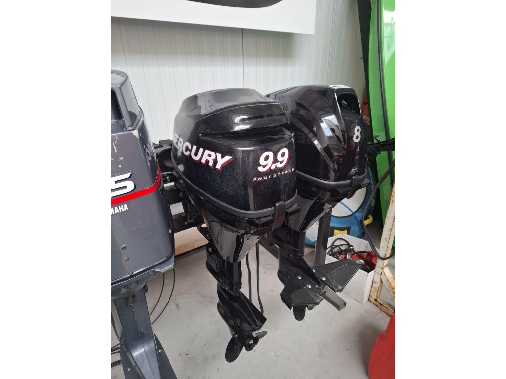 Mercury 9.9 pk, Gebruikt, Benzine