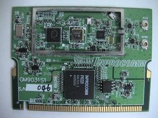 Acer PCI netwerkkaart Inprocomm IP2220 T60N871 54g+ Vintage, Ophalen of Verzenden, Zo goed als nieuw, Intern, Acer Foxconn