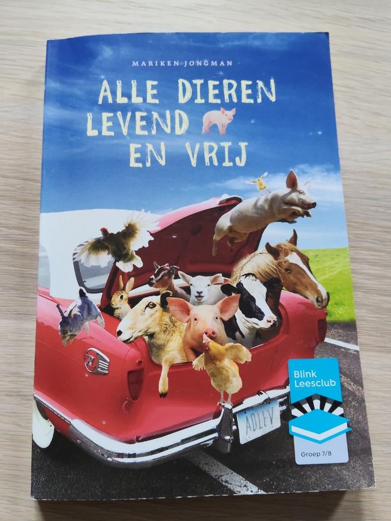 Alle Dieren Levend en Vrij - Mariken Jongman, Ophalen of Verzenden, Zo goed als nieuw, Mariken Jongman, Fictie algemeen