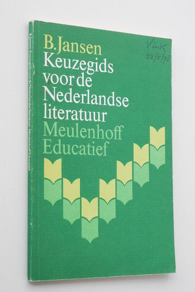 Keuzegids voor de Nederlandse literatuur (1972), Verzenden, Gelezen, Nederland