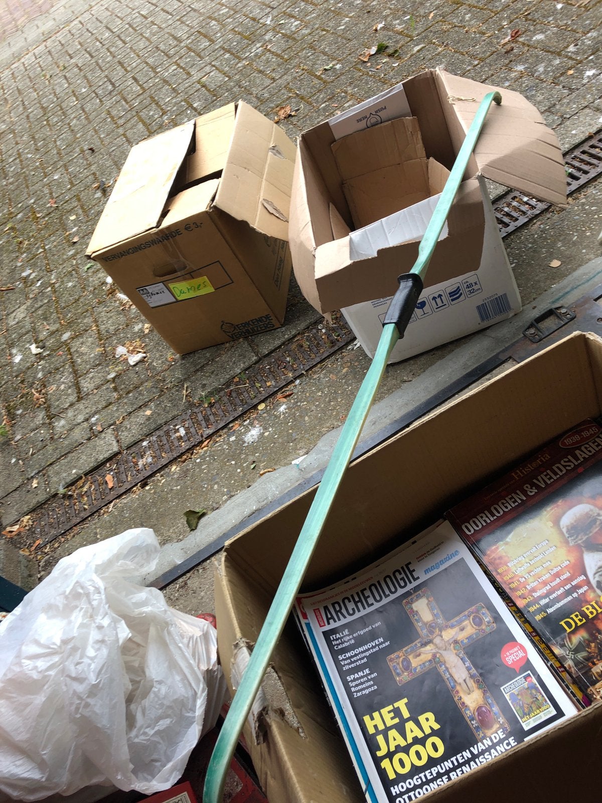 Boog, Ophalen, Gebruikt