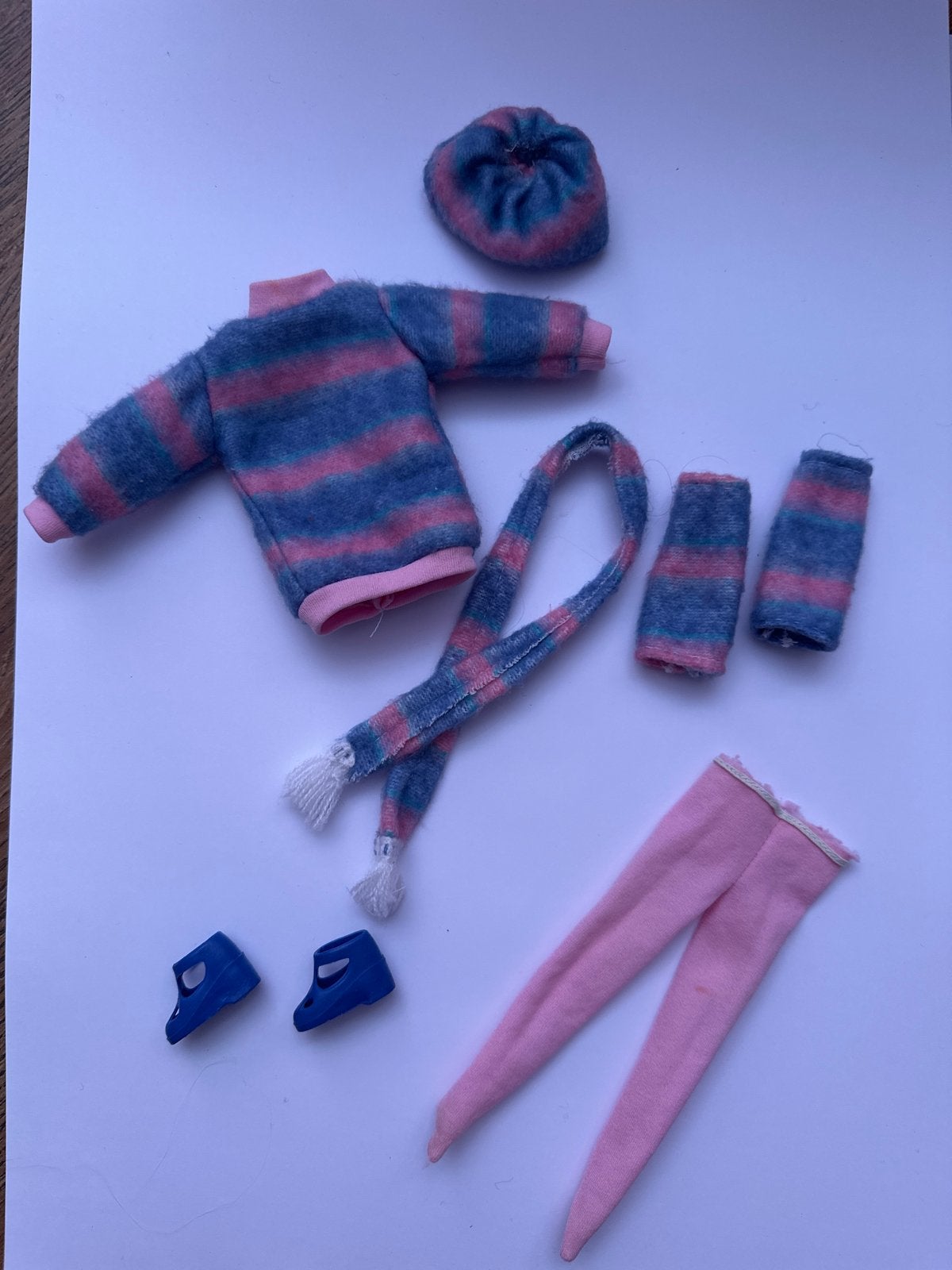 Barbie / Fleur kleding set: vintage, Ophalen of Verzenden, Gebruikt, Barbie