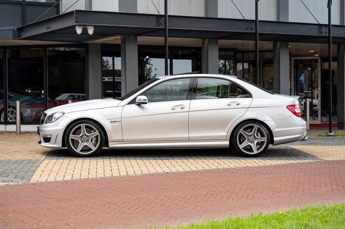 Mercedes-Benz C-Klasse C63 AMG 6.3 Facelift (bj 2012), Automaat, 8 cilinders, Overige kleuren, Leder