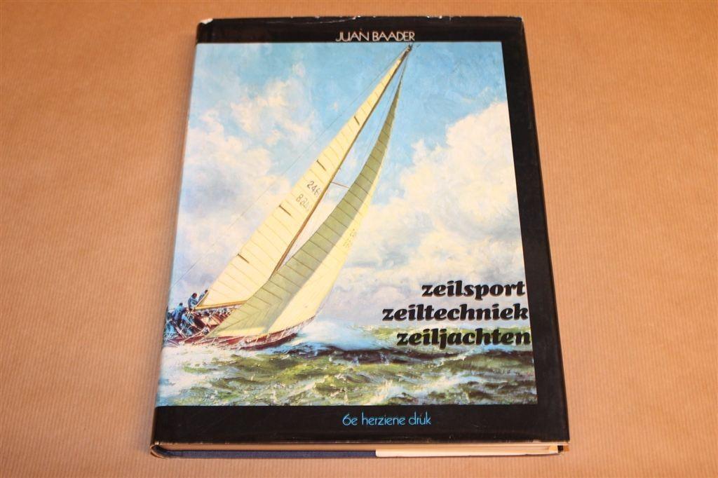 Zeilsport, Zeiltechniek, Zeiljachten — 6e Herz Druk 1979, Boeken, Ophalen of Verzenden, Gelezen, Watersport en Hengelsport