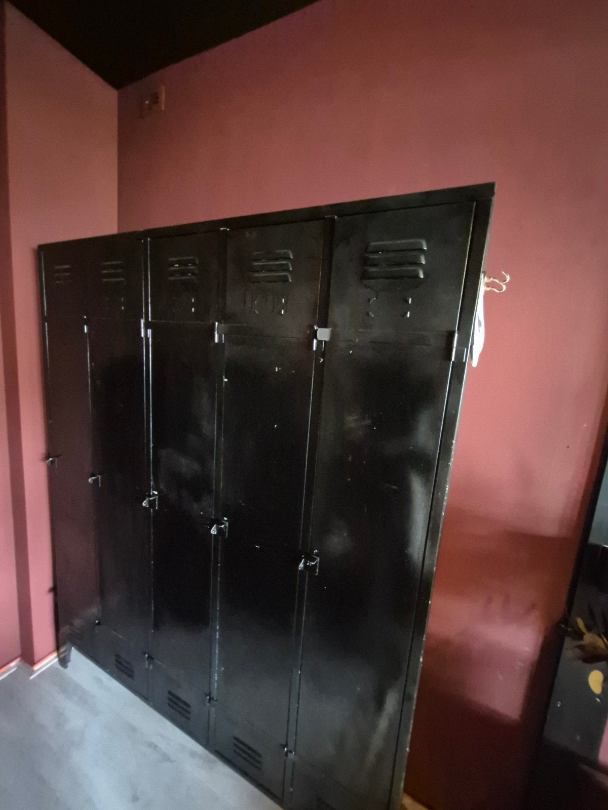 Stalen Lockerkast - 175 cm breed, 30 cm diep, Ophalen, Gebruikt, Industrieel