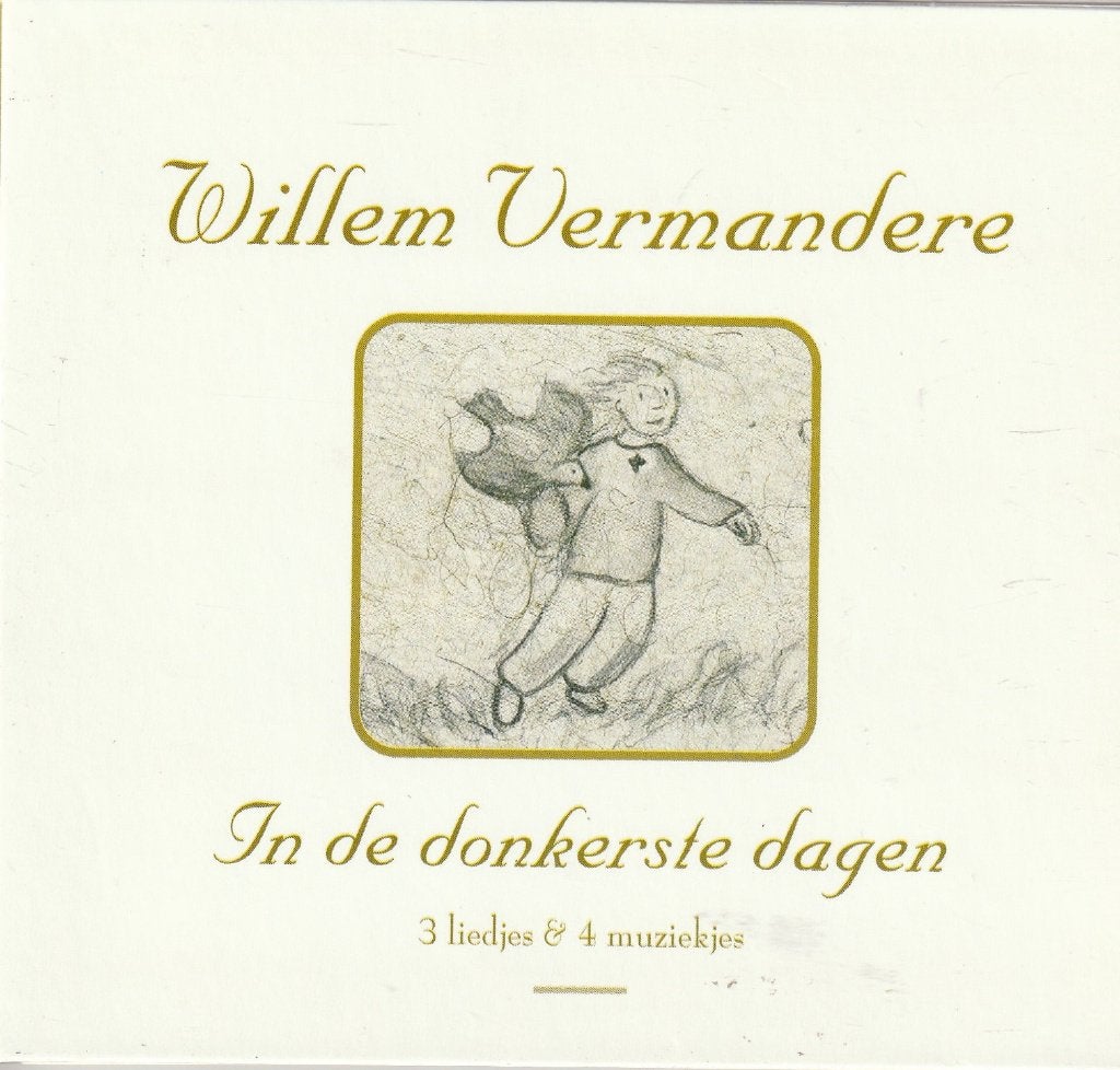 Willem Vermandere  In de donkerste dagen, Cd's en Dvd's, Cd's | Nederlandstalig, Ophalen of Verzenden, Zo goed als nieuw, Levenslied of Smartlap