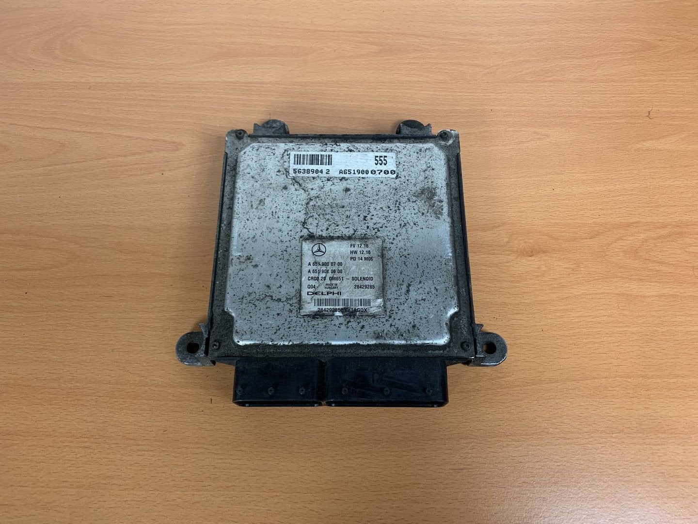 ECU computer mercedes sprinter diesel 2009-2015 A6519000700, Gebruikt, -, Ophalen of Verzenden, -