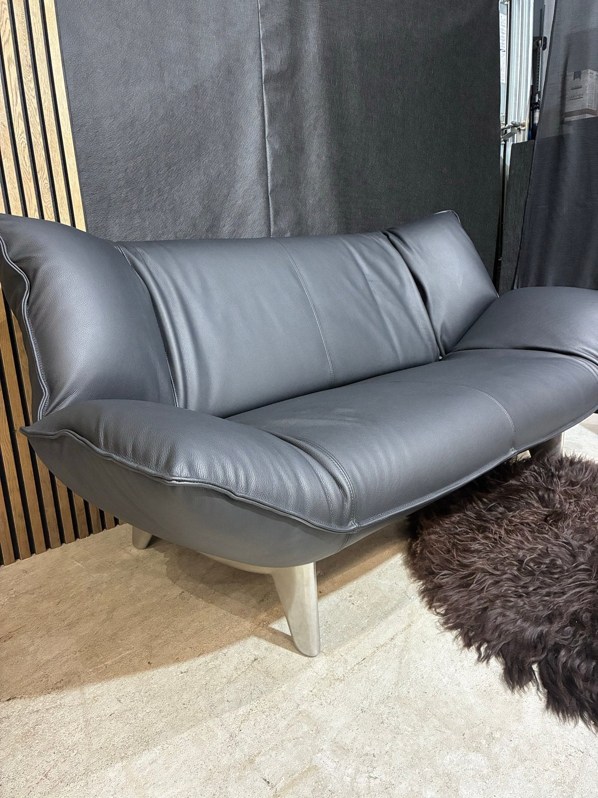 ACTIE! Leolux Tango 2-zitsbank - Nieuw leer, Ophalen, Leolux, ., 150 tot 200 cm