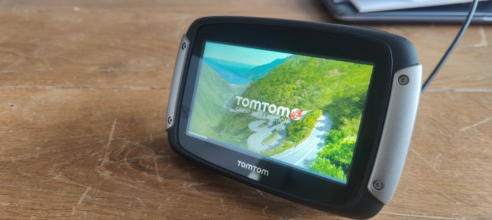 TomTom Rider GPS navigatiesysteem voor motorfietsen, Ophalen of Verzenden, Zo goed als nieuw
