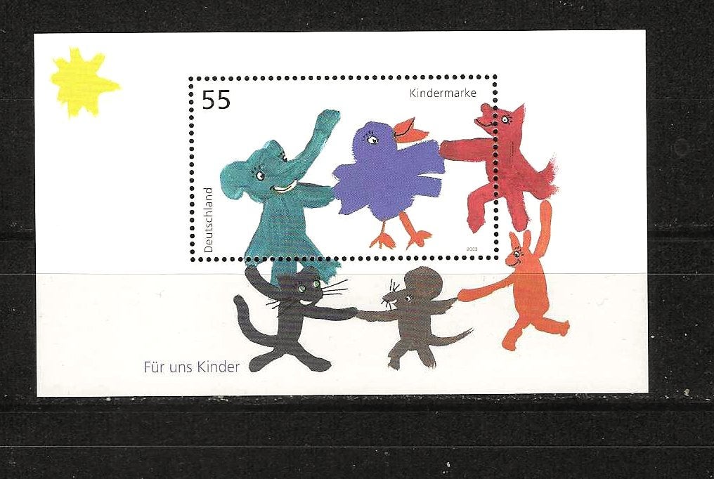 BRD 2360 postfris blok 64 eurozegel, Ophalen of Verzenden, BRD, Postfris