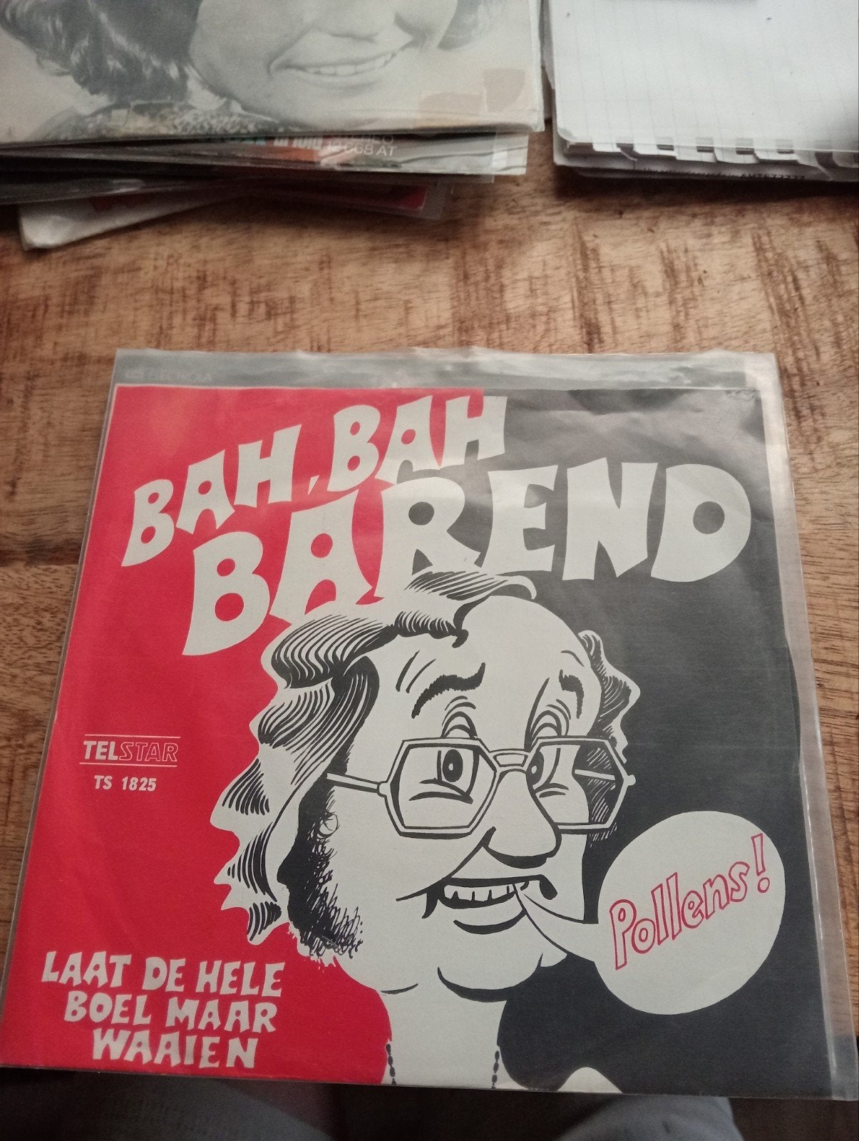 Karel Thiel - bah bah barend, Ophalen of Verzenden, Zo goed als nieuw, Overige formaten, Levenslied of Smartlap