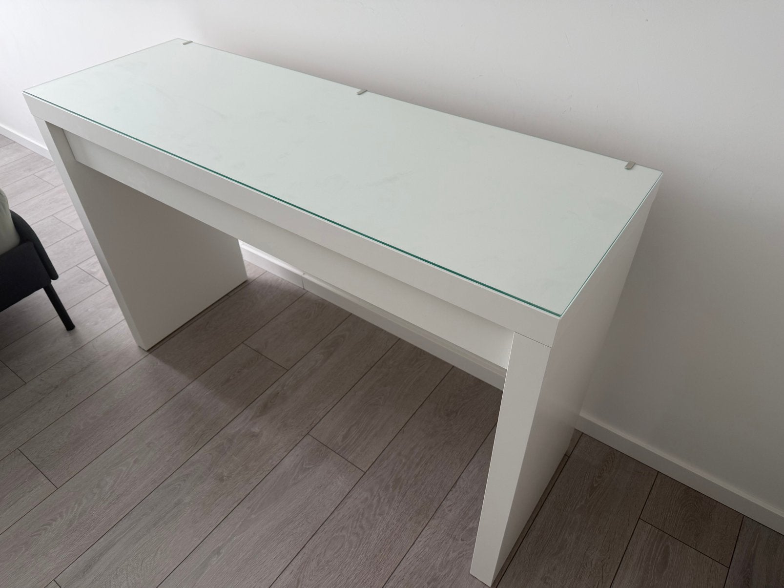 IKEA MALM Dressing Kaptafel Table 120x41 cm – White, Ophalen of Verzenden, 50 tot 100 cm, Minder dan 100 cm