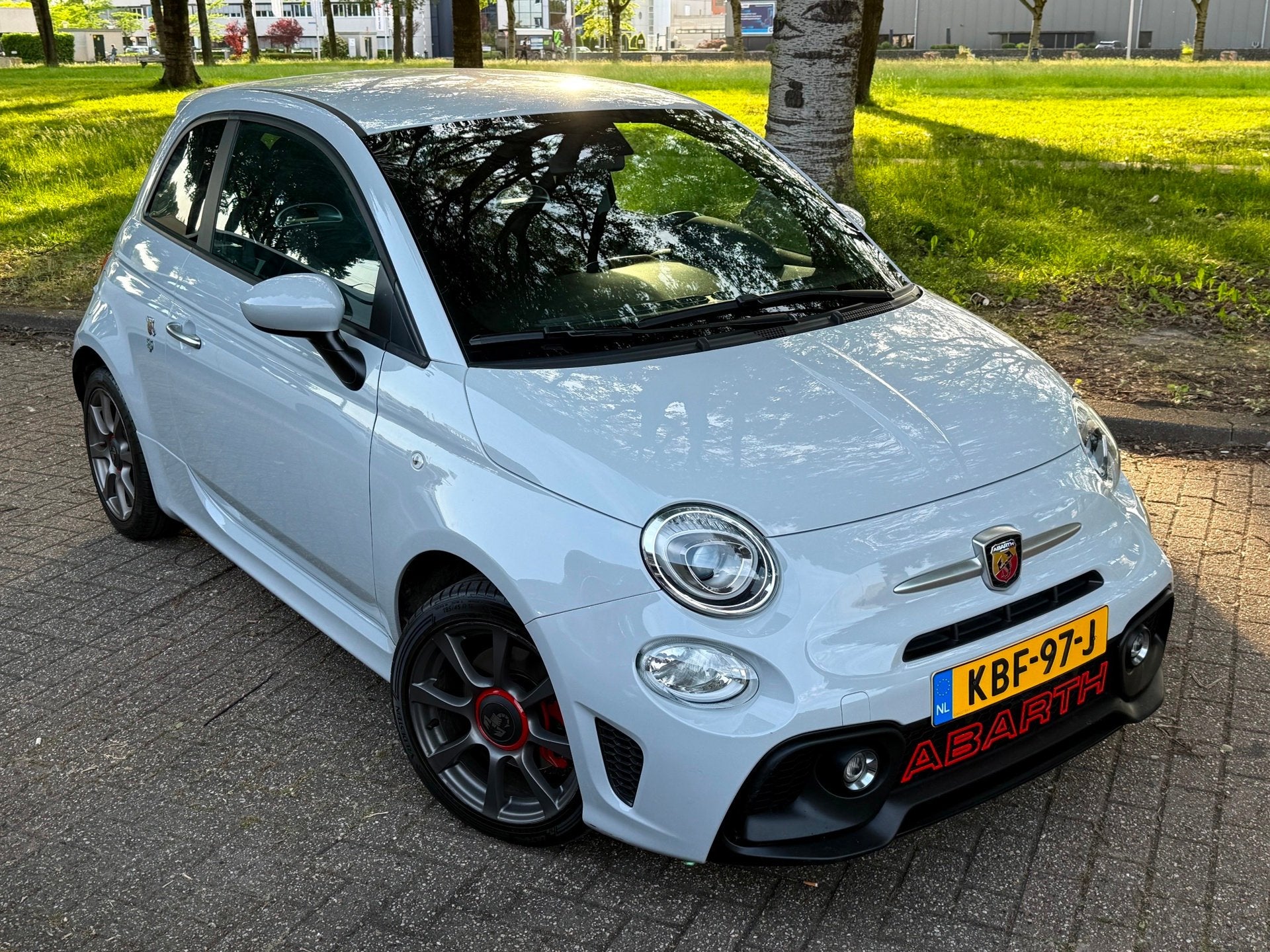 Fiat 500 Abarth 595, Auto's, Gebruikt, Euro 6, 4 cilinders, Alcantara