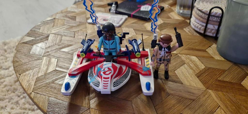 Playmobil Ghostbusters Ecto-1 met figuren, Kinderen en Baby's, Speelgoed | Playmobil, Ophalen of Verzenden, Zo goed als nieuw