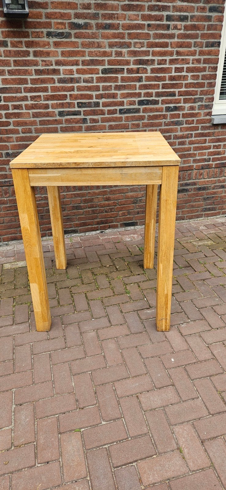 4-kante Bartafel 85x85x110 cm, Huis en Inrichting, Tafels | Eettafels, Ophalen, Gebruikt, 50 tot 100 cm, Vierkant