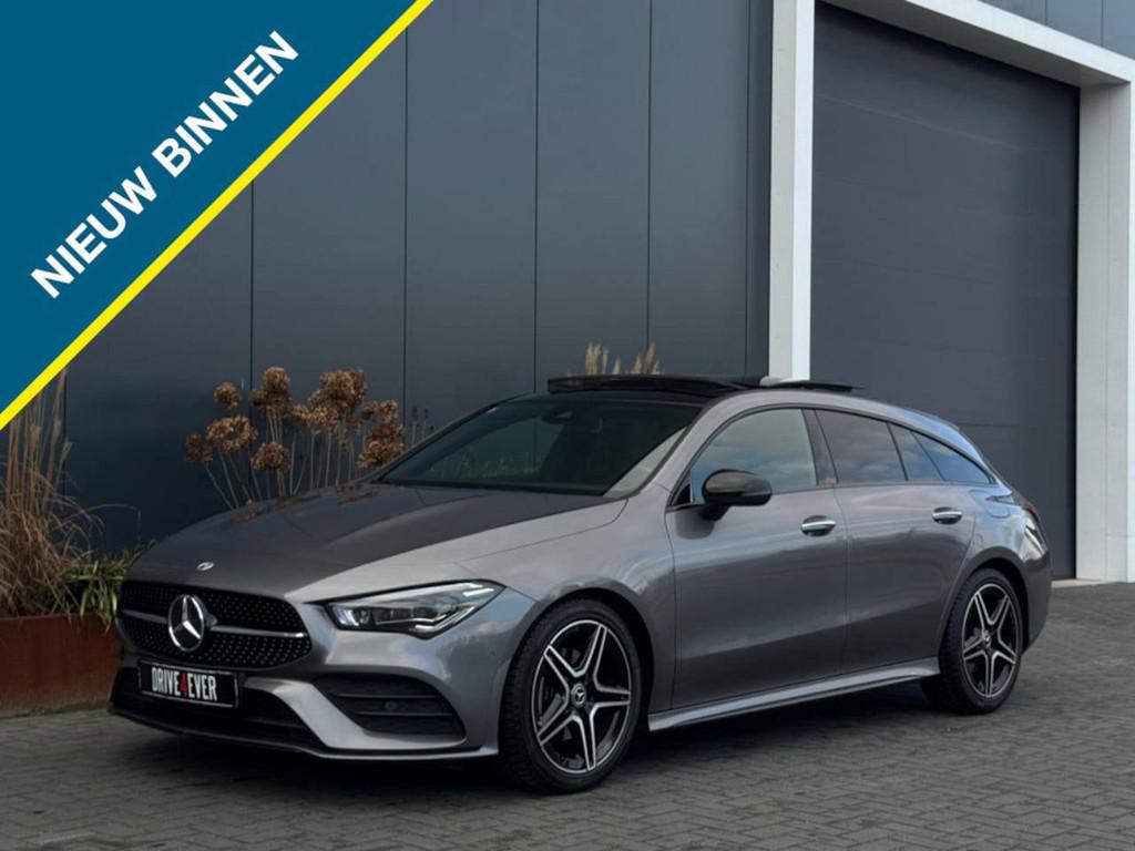 Mercedes-Benz CLA-klasse Shooting Brake 180 AMG Night Editio, CLA, 136 pk, Gebruikt, Zwart