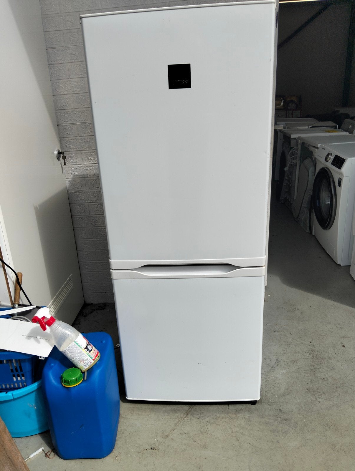 Zanussi Koel-vriescombinatie , in nette staat, Ophalen, Gebruikt, 200 liter of meer, Met aparte vriezer