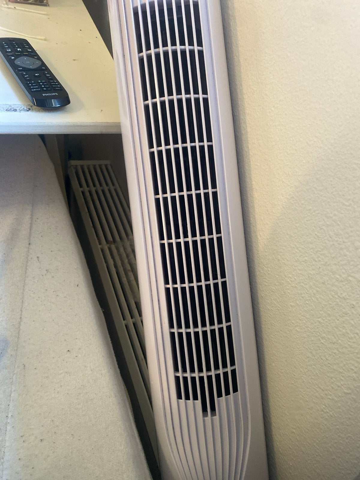 Torenventilator met afstandsbediening, Ophalen of Verzenden, Ventilator met afstandsbediening, Gebruikt, Torenventilator