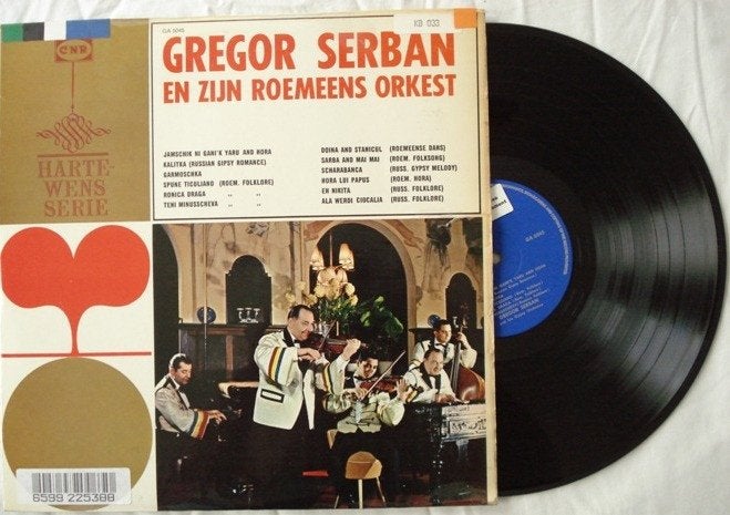 Gregor Serban en zijn Roemeens Orkest, Ophalen of Verzenden, Gebruikt, 12 inch
