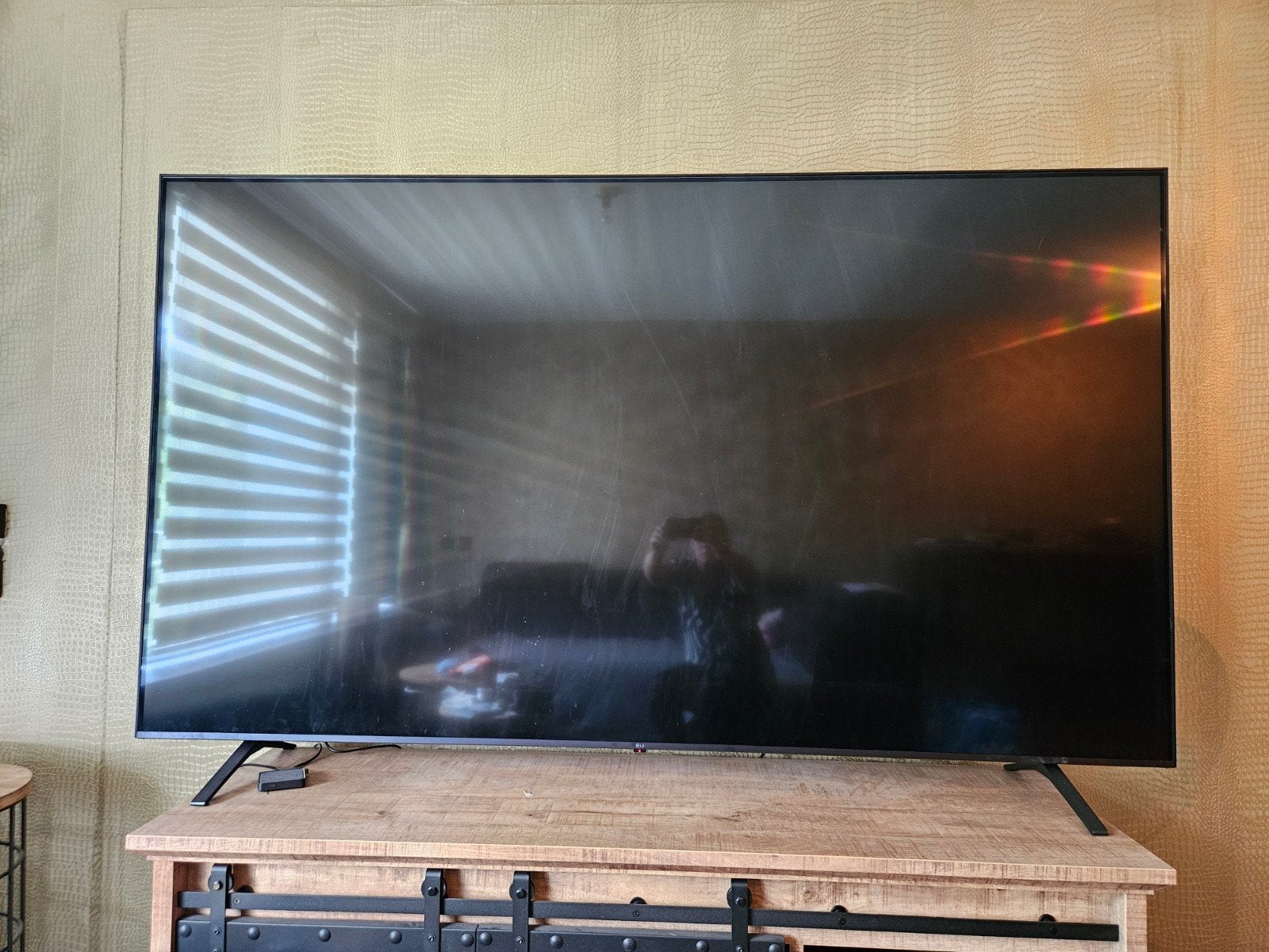 Grote Smart TV - 85 inch, LED, 50 Hz, Zo goed als nieuw, 100 cm of meer