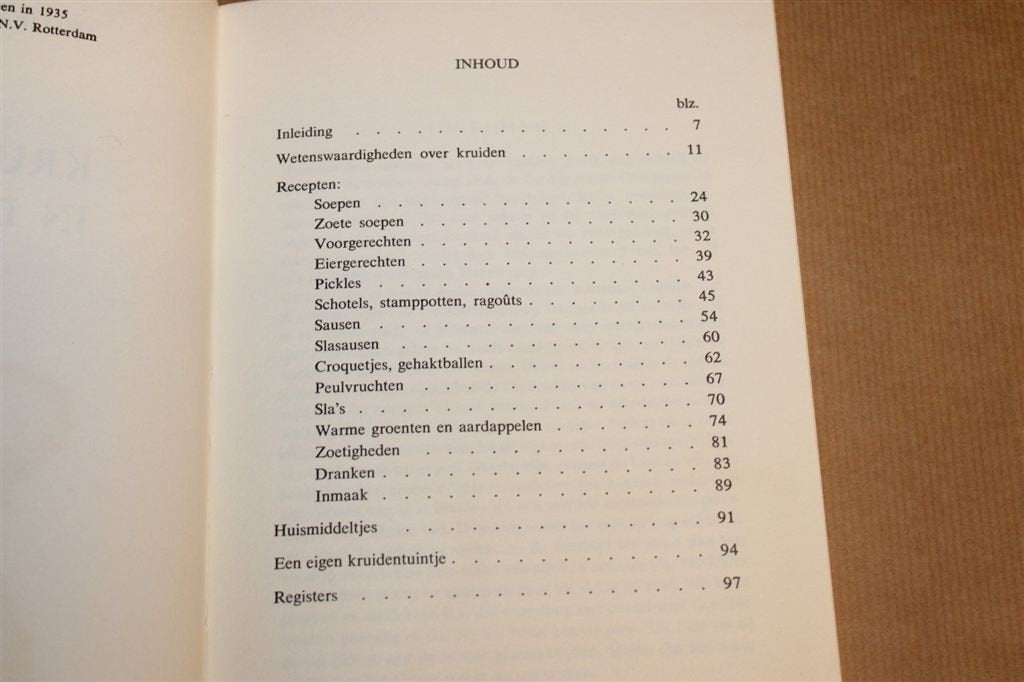 Kruiden in de Keuken — Mellie Uyldert, De Driehoek 1972, Verzenden, Gelezen, Kruiden en Alternatief