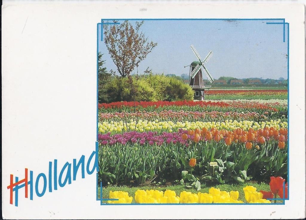 Sus610 gelopen ansichtkaart holland, Ophalen of Verzenden, 1980 tot heden, Gelopen, Noord-Holland