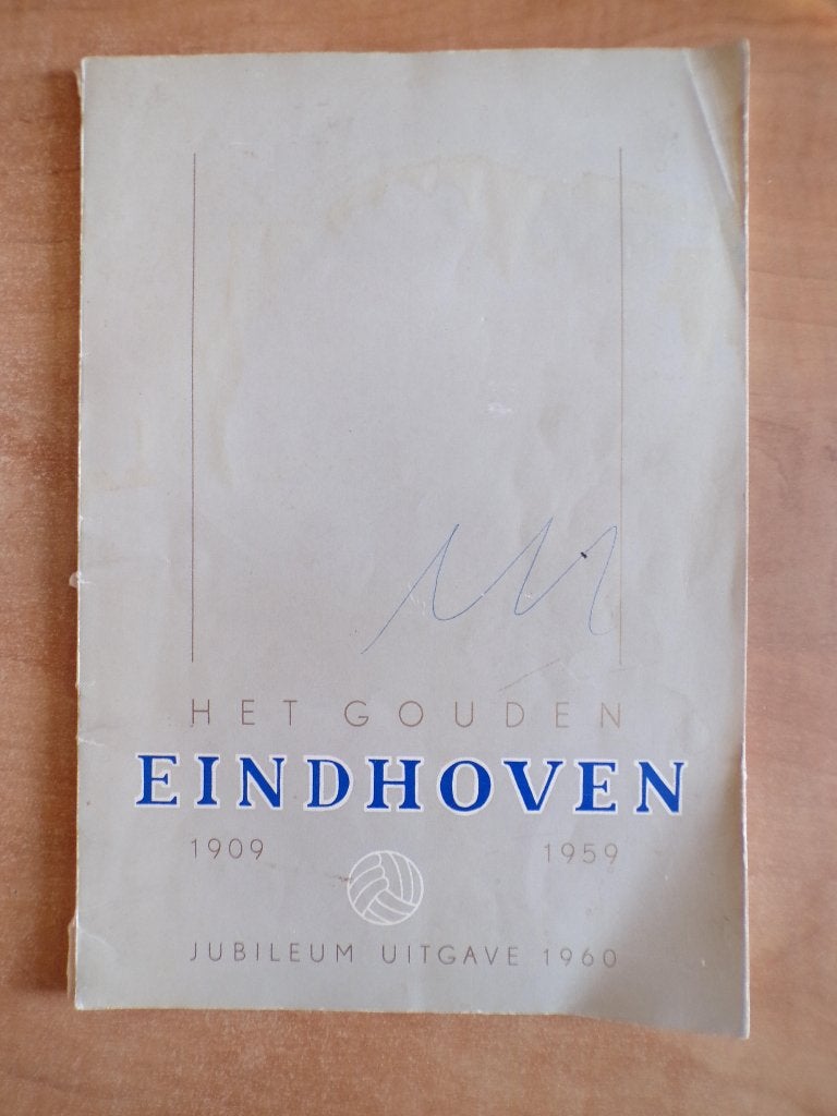 Het gouden Eindhoven, FC Eindhoven 1909-1959 zeldzaam!, Ophalen of Verzenden, Gebruikt, Overige binnenlandse clubs, Boek of Tijdschrift